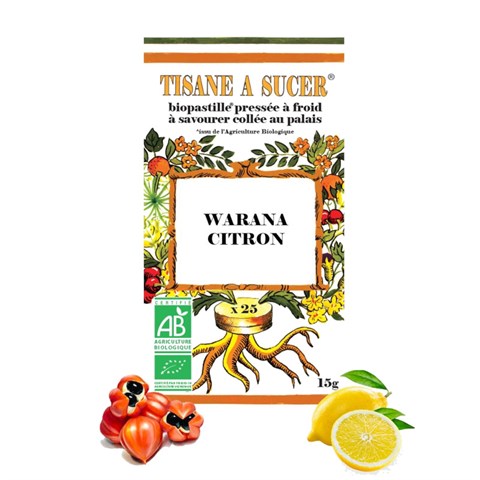 TISANA IN CARAMELLE - GUARANÀ & LIMONE