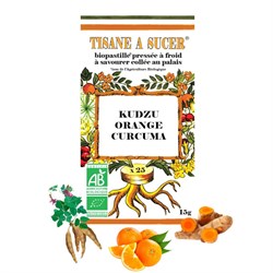 tisana in caramelle kudzu arancio curcuma