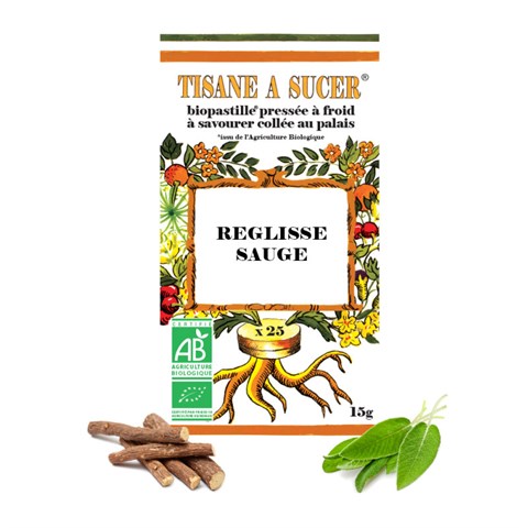 TISANA IN CARAMELLE - LIQUIRIZIA & SALVIA