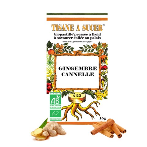 TISANA IN CARAMELLE - ZENZERO & CANNELLA