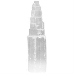 TORRE DI SELENITE 4.5 x 20 cm Cristalli e altro