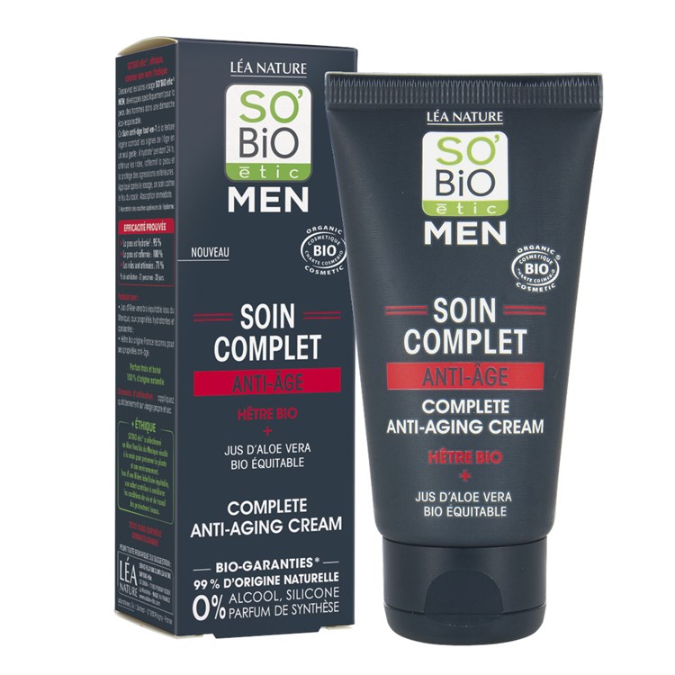 MEN - TRATTAMENTO COMPLETO ANTI-AGE So'Bio étic So'Bio étic