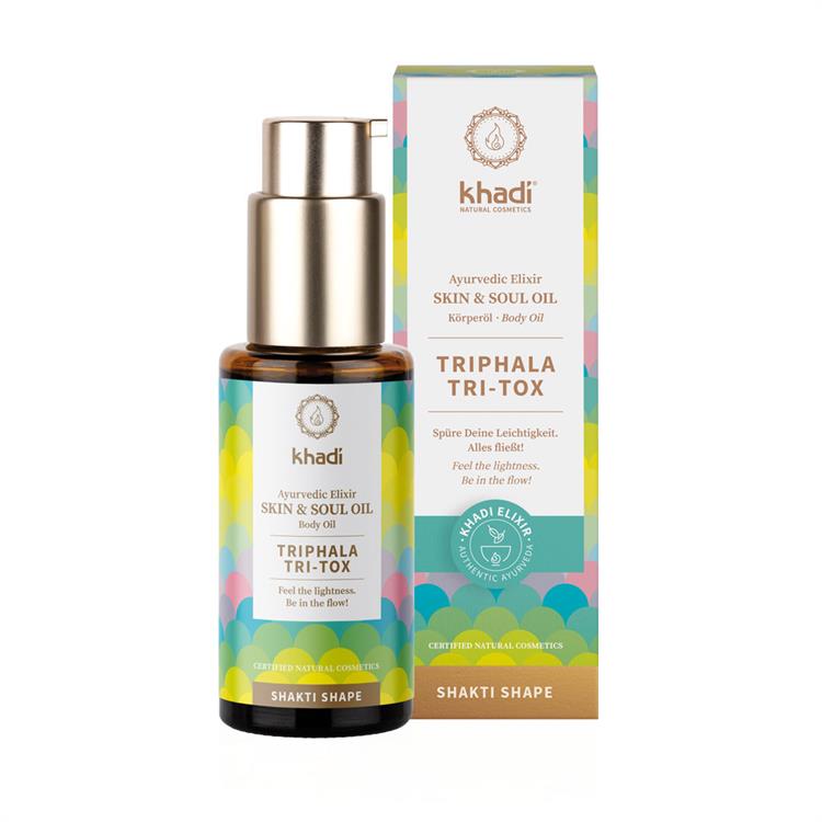 TRIPHALA TRI-TOX - OLIO AYURVEDICO SKIN & SOUL zzz Khadi zzz Khadi