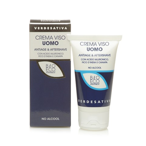 UOMO - CREMA VISO ANTIAGE & AFTERSHAVE