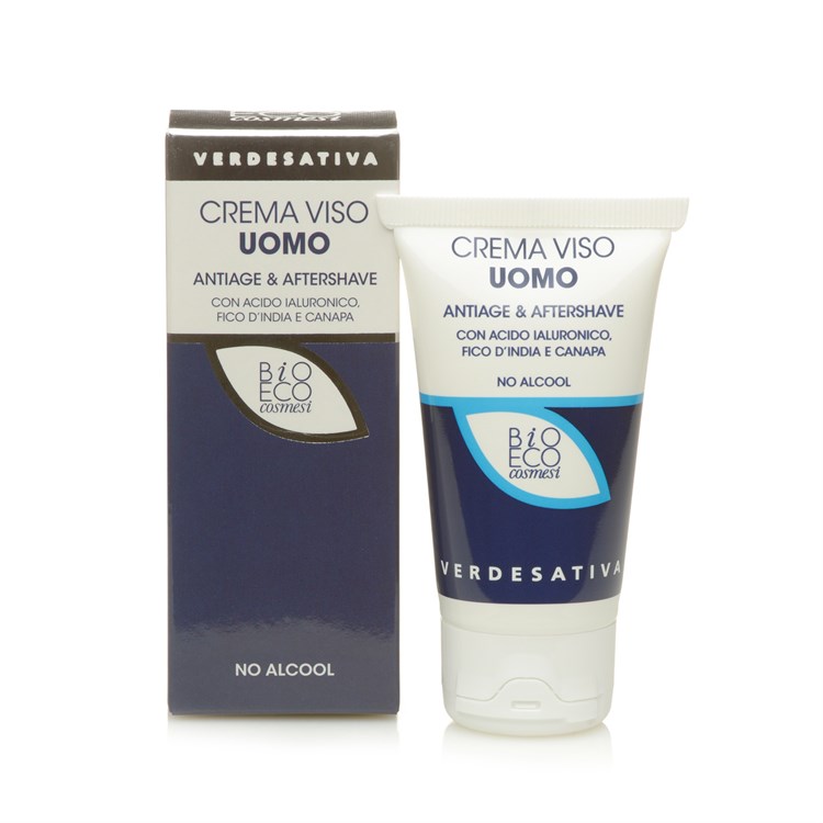 UOMO - CREMA VISO ANTIAGE & AFTERSHAVE Verdesativa Verdesativa