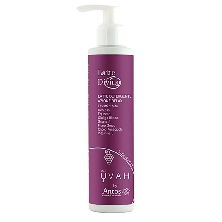 UVAH - LATTE DIVINO - LATTE DETERGENTE DELICATO AZIONE RELAX Antos Antos