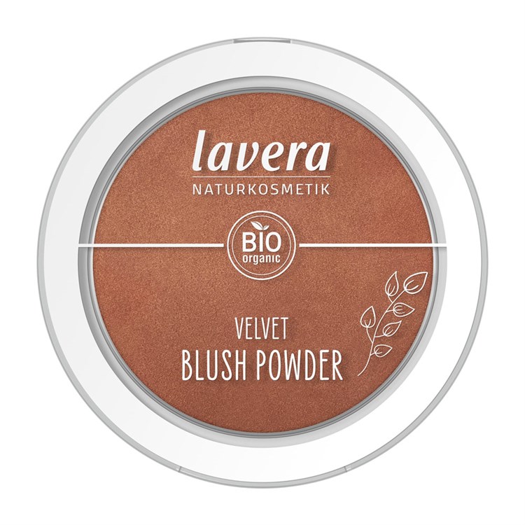 VELVET BLUSH POWDER - 03 CASHMERE BROWN Lavera Lavera