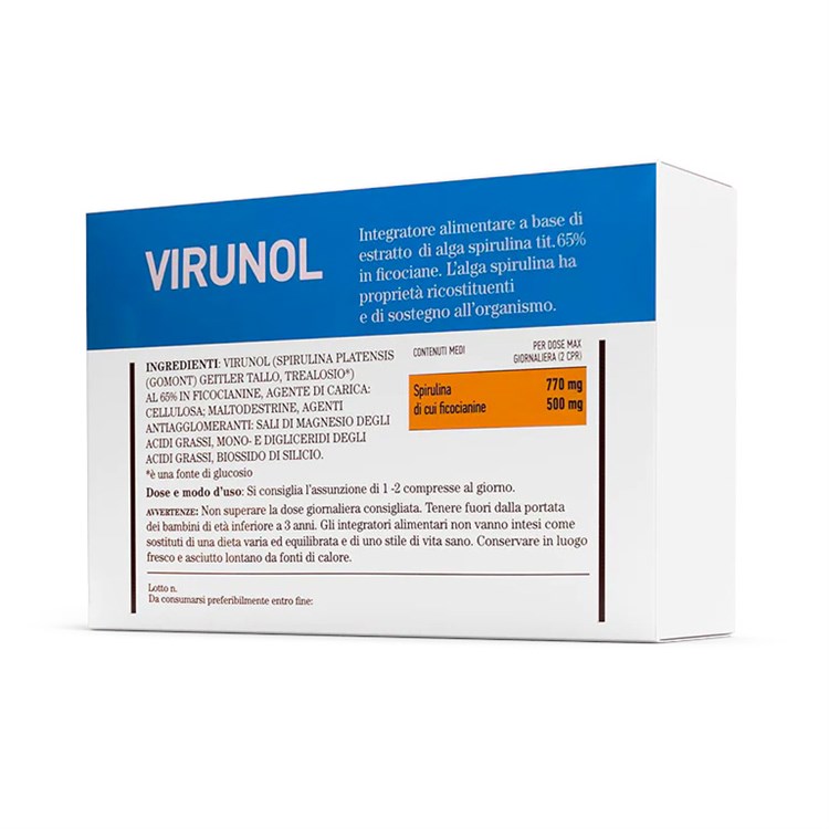 VIRUNOL  - INTEGRATORE A BASE DI FICOCIANINA *Non più assortito *Non più assortito