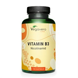 VITAMINA B3 (NICOTINAMIDE) - INTEGRATORE Vegavero