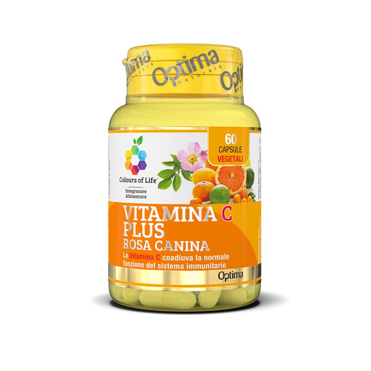 VITAMINA C PLUS - ROSA CANINA - INTEGRATORE Optima Naturals Optima Naturals