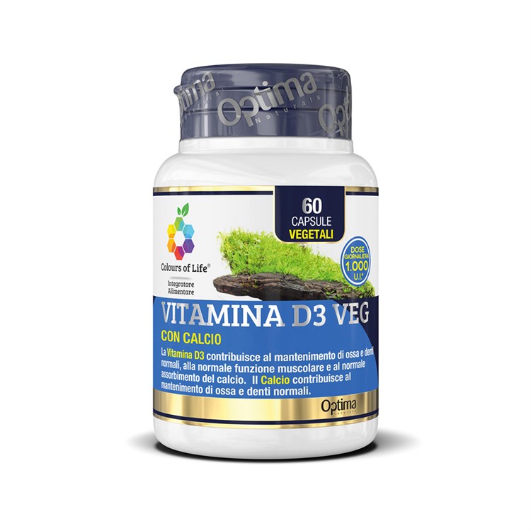 VITAMINA D3 VEG - INTEGRATORE Optima Naturals Optima Naturals