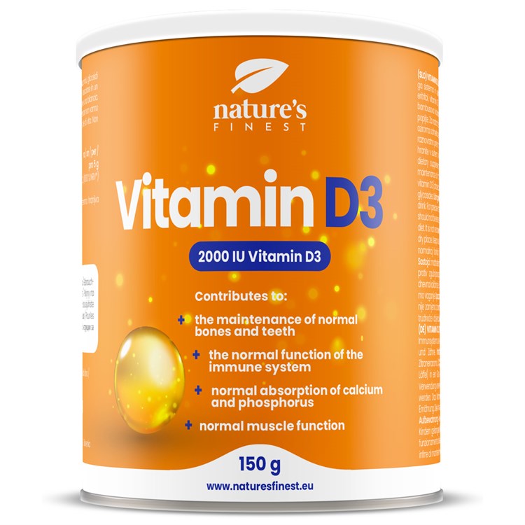 VITAMINA D3 (2000 ui) - INTEGRATORE Nature's finest Nature's finest