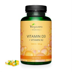 VITAMINA D3 + VITAMINA K2 - INTEGRATORE Vegavero