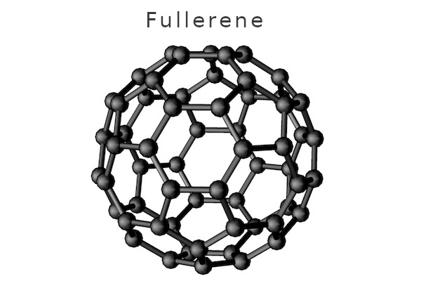 Fullerene: struttura molecolare del carbonio presente nella Shungie