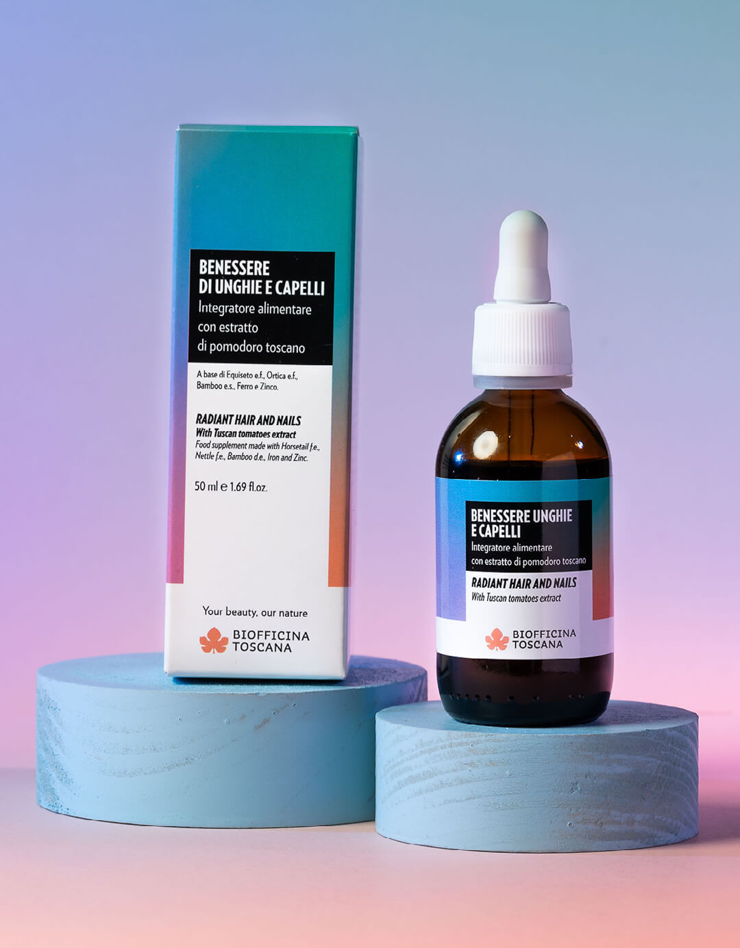 Benessere di unghie e capelli