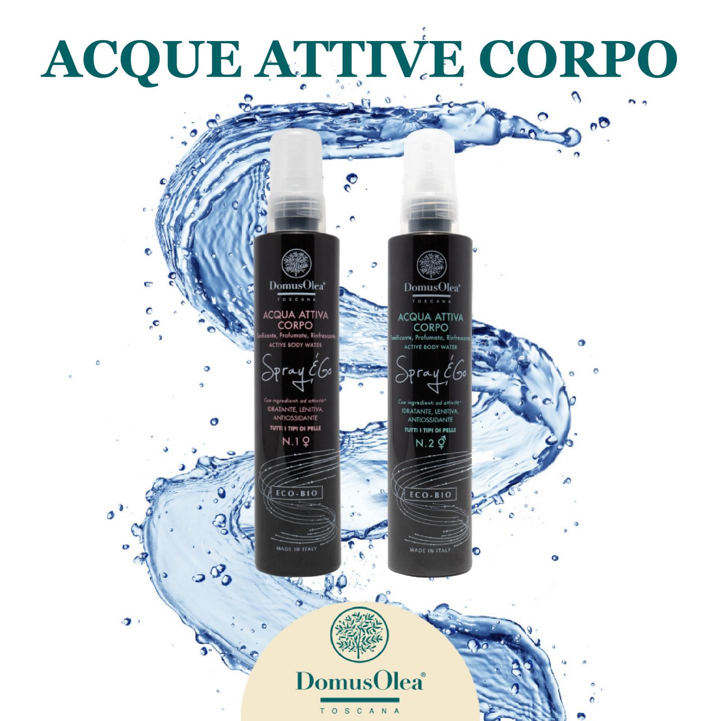 Acqua attiva corpo