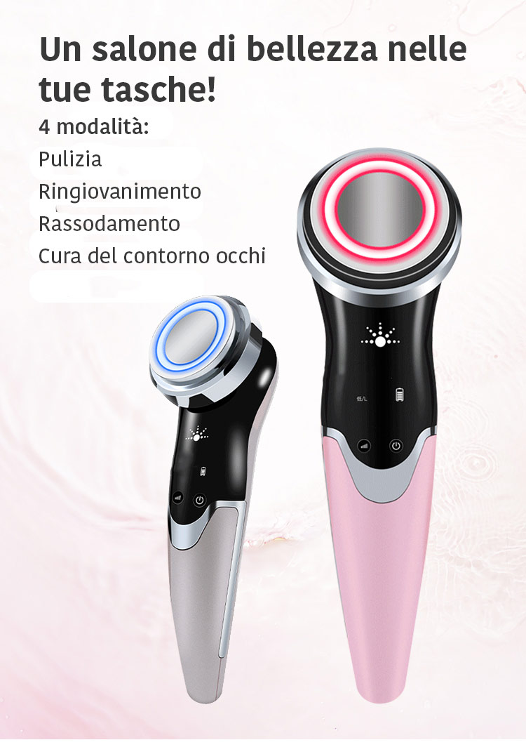 Massaggio viso galvanico 5 in 1