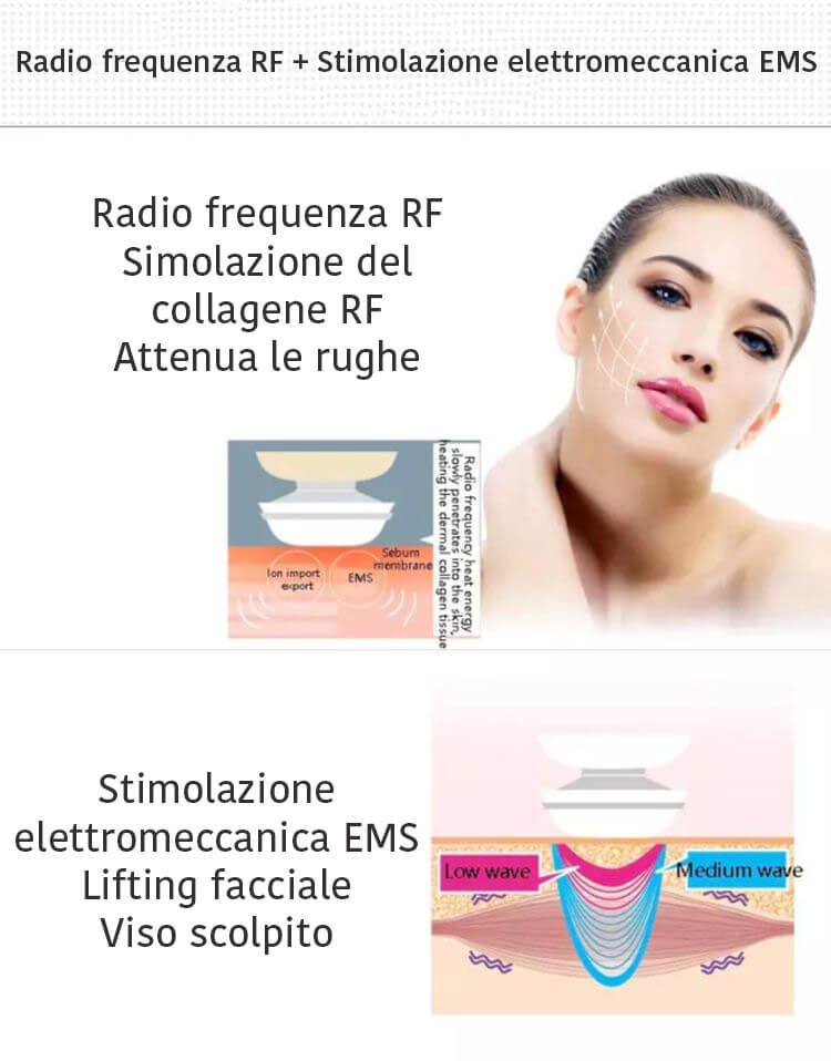 Beauty device multifunzione