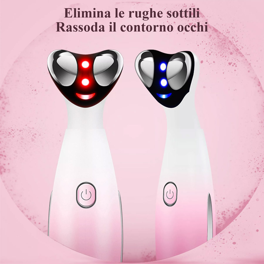 Smart Eye & lip masseger - Elimina le rughe sottili e rassoda il contorno occhi