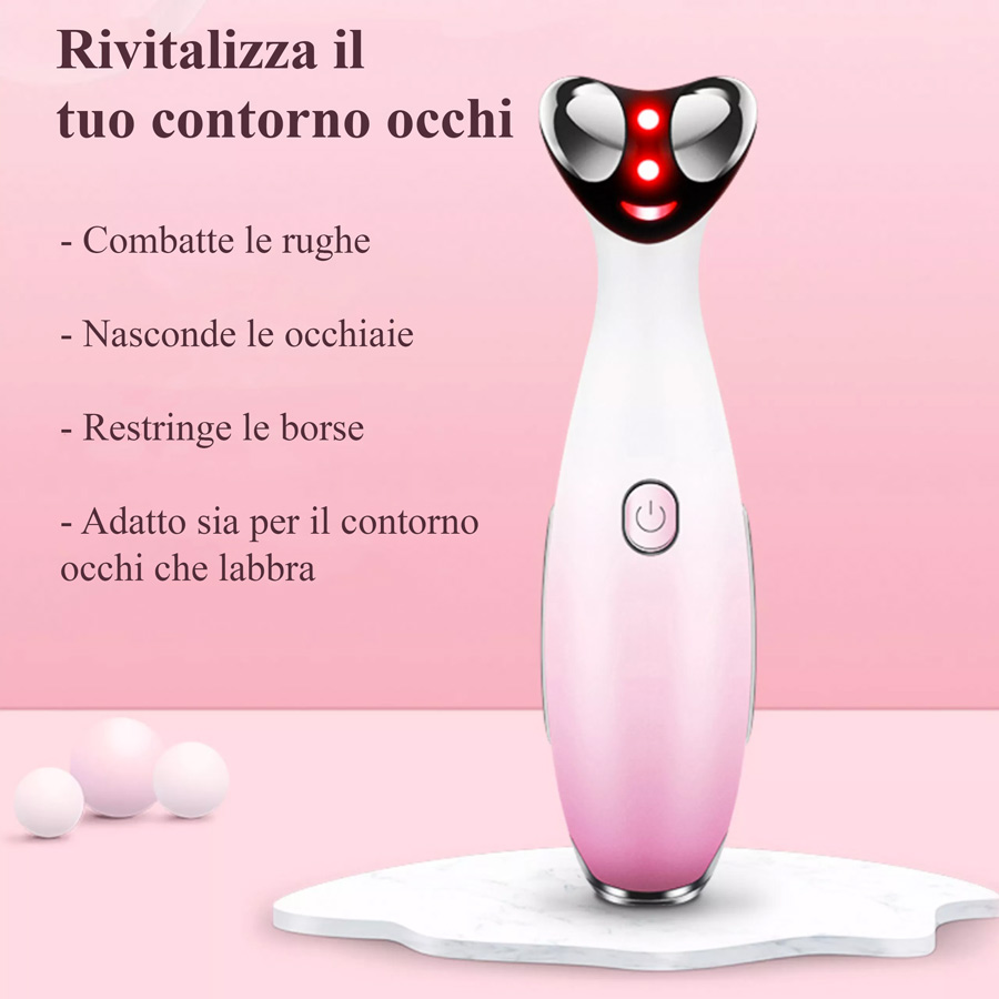 Smart Eye & lip masseger - Rivitalizza il contorno occhi e il tuo contorno labbra