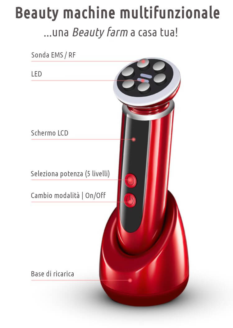 Guida al dispositivo Beauty machine