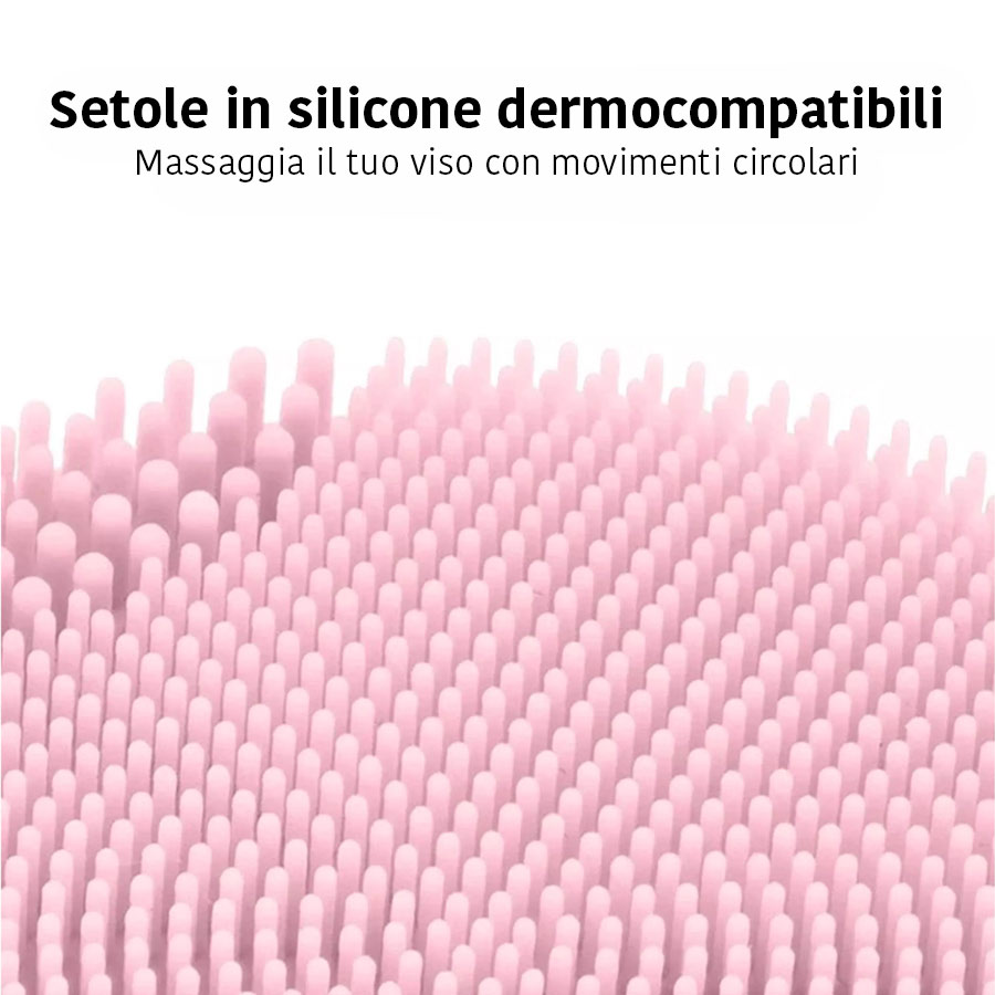 Cleansing rejuvanation device - Silicone dermocampatibile