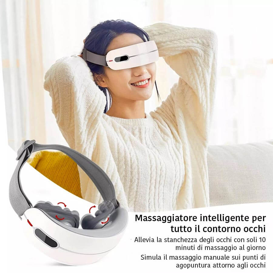 Massaggio smart per occhi stanchi - Massaggio intelligente