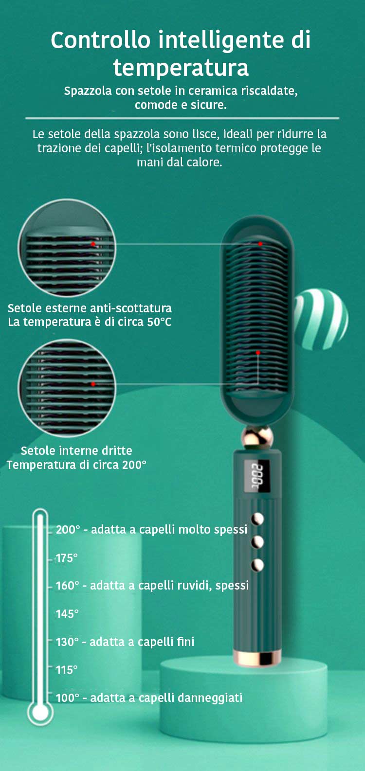 Spazzola anticrespo