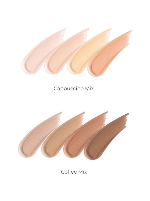 Everyday For Future - Concealers Quad Wondermoka - Coffee mix