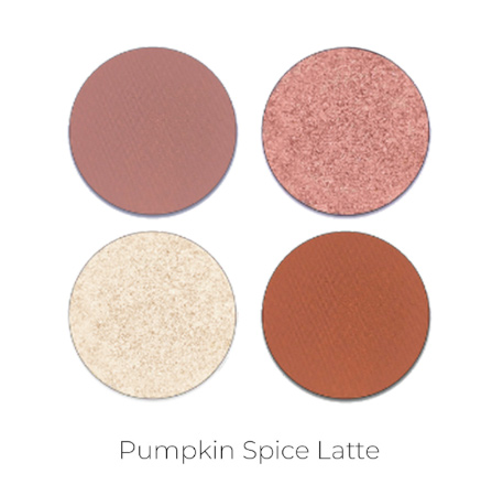 Everyday For Future - Eyeshadows Quad Wondermoka - Pumpkin Spice Latte