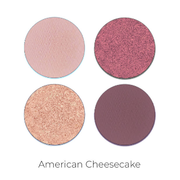 Everyday For Future - Eyeshadows Quad Wondermoka - American Cheescake