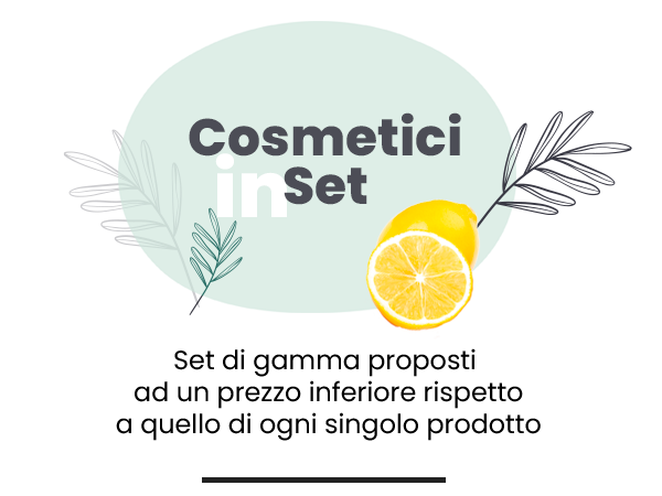 Cosmetici in Set: Set di gamma che presentano un prezzo inferiore a quello del singolo prodotto