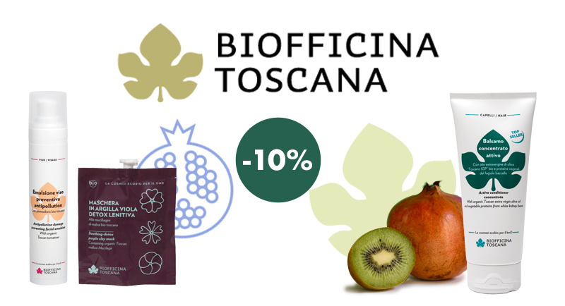 Super promo: Biofficina Toscana -10%