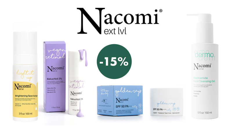 Super promo: Nacomi Next lvl -15%