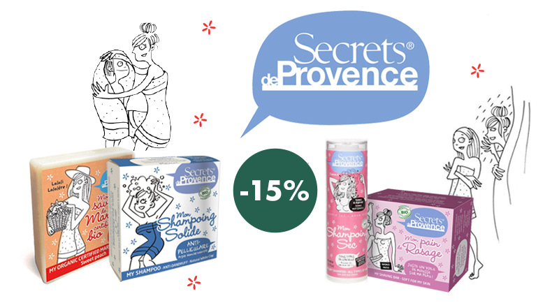Super promo: Secrets de Provence -15%
