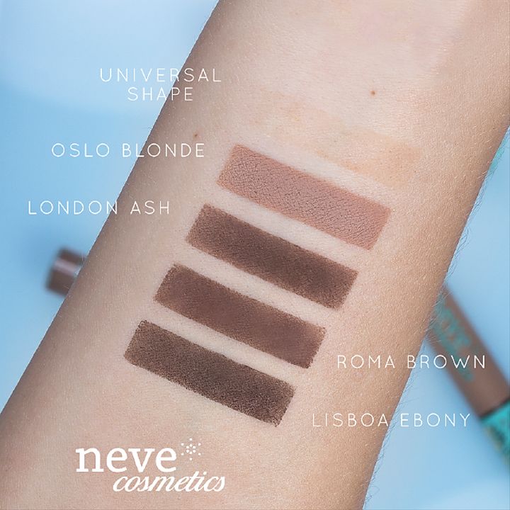 Swatch Brow Model di Neve Cosmetics