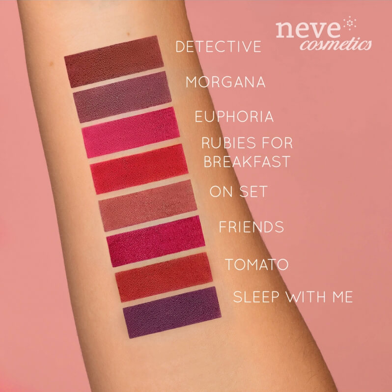 Swatch Ruby Juice di Neve Cosmetics