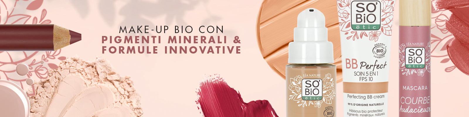 Make up So'Bio étic - Trucchi biologici in pack ecosostenibili